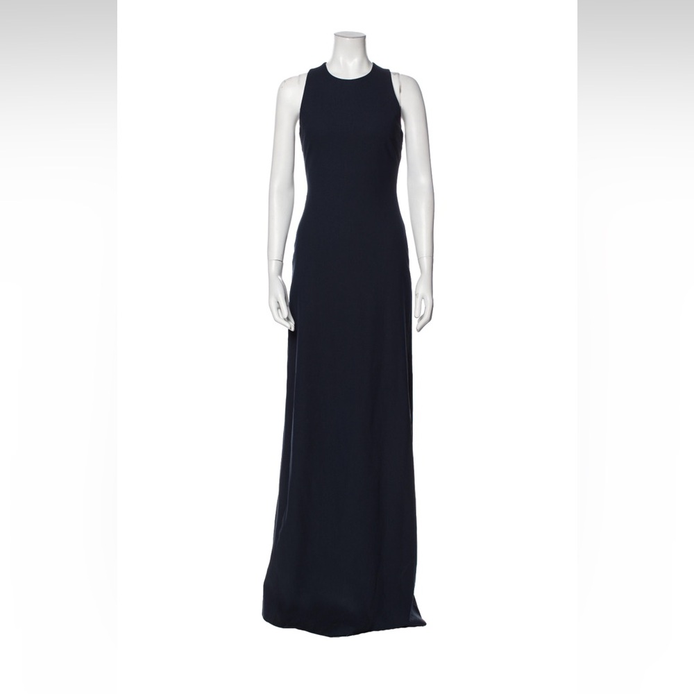 Elizabeth and James Navy Evening Gown